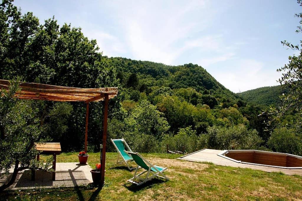 Villa con Piscina 10 Posti Letto, L'Oliveta Di Rivalto Chianni Esterno foto